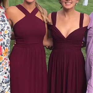 Lulus Burgundy Maxi Dresses